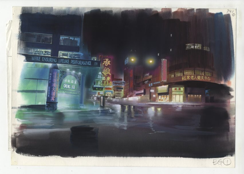 Anime Architecture: Backgrounds of Japan exhibition at the House of Illustration