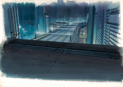 Anime Architecture: Backgrounds of Japan exhibition at the House of Illustration