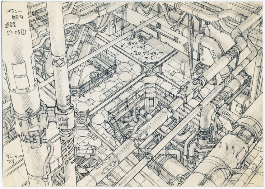 Anime Architecture: Backgrounds of Japan exhibition at the House of Illustration