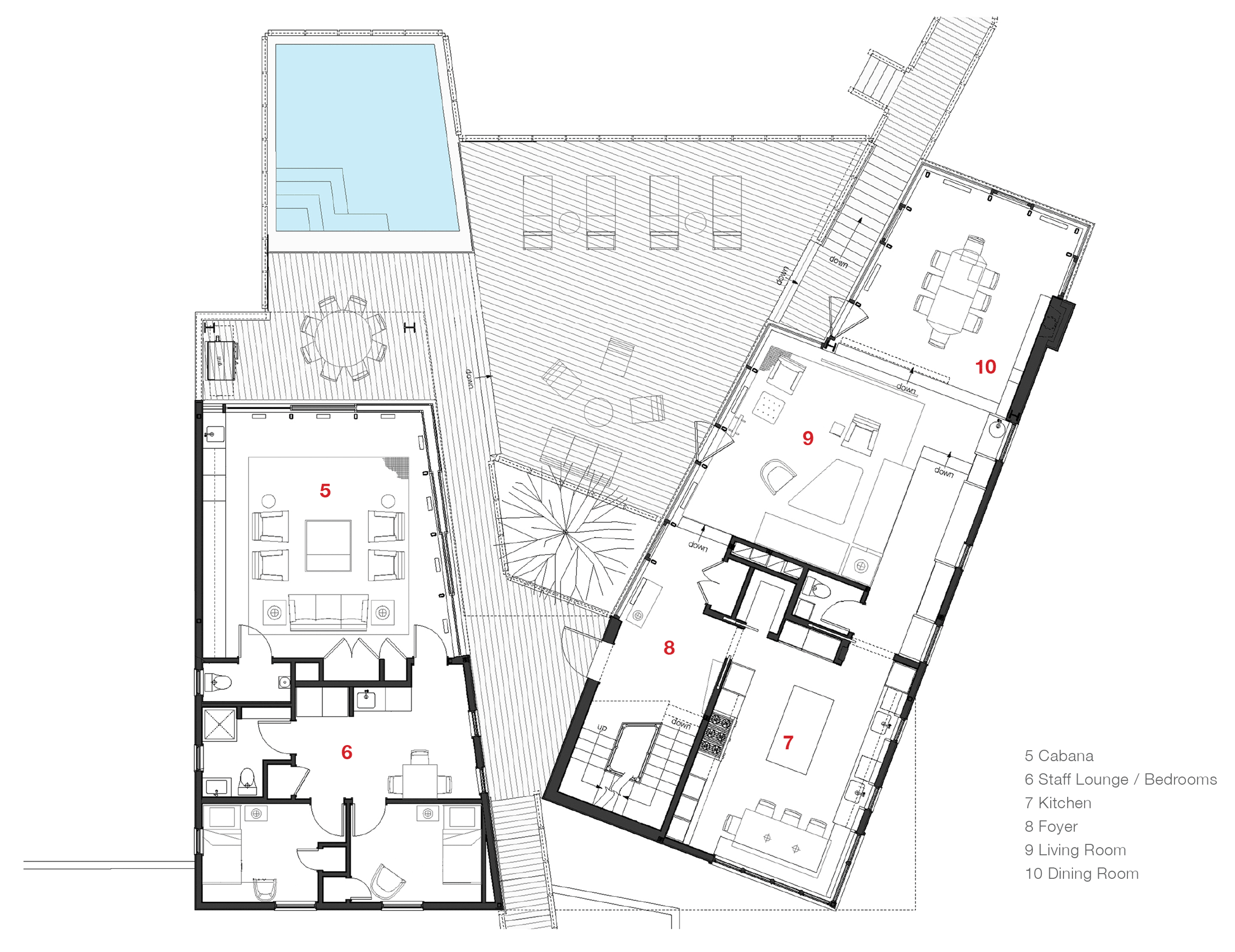 New York City architects Leroy Street Studio design Bay House