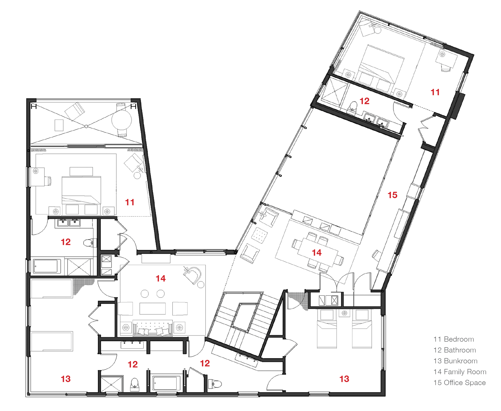 New York City architects Leroy Street Studio design Bay House