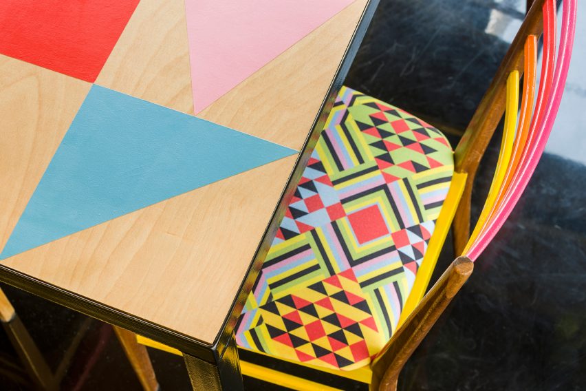 Designer, Morag Myerscough, redesigns the Bernie Grant Arts Centre in London