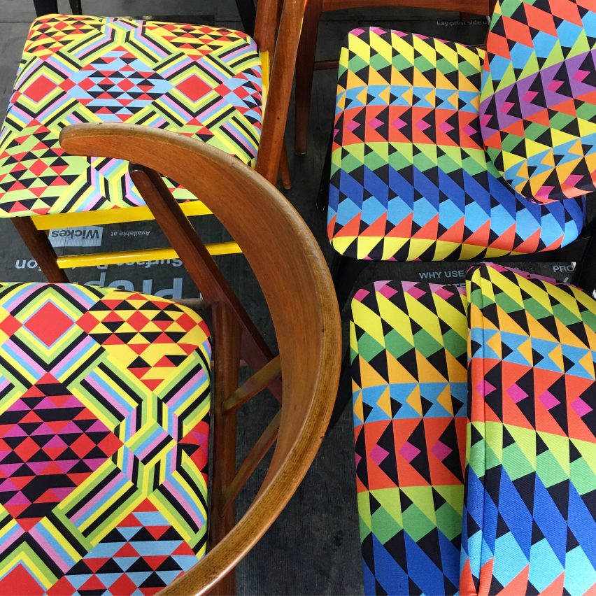 Designer, Morag Myerscough, redesigns the Bernie Grant Arts Centre in London