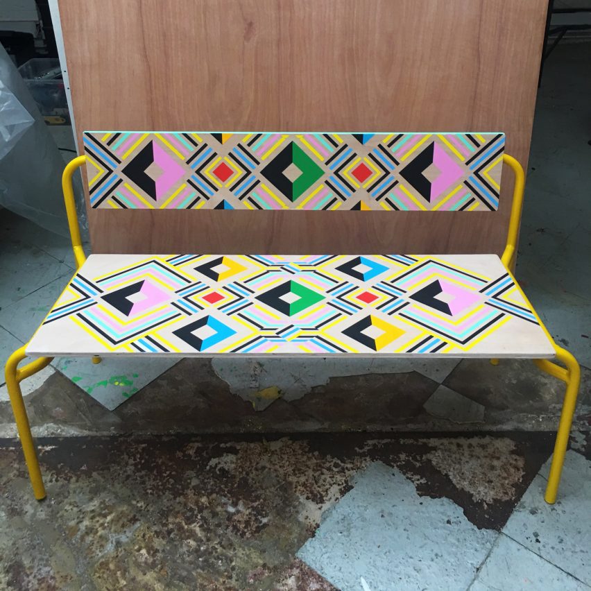 Designer, Morag Myerscough, redesigns the Bernie Grant Arts Centre in London