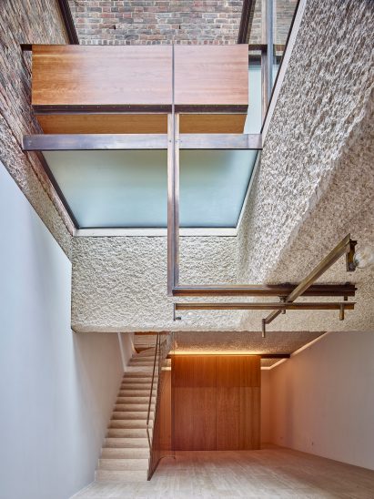 Caroline Place terrace, Kensington, London, by Amin Taha Architects + Group Work