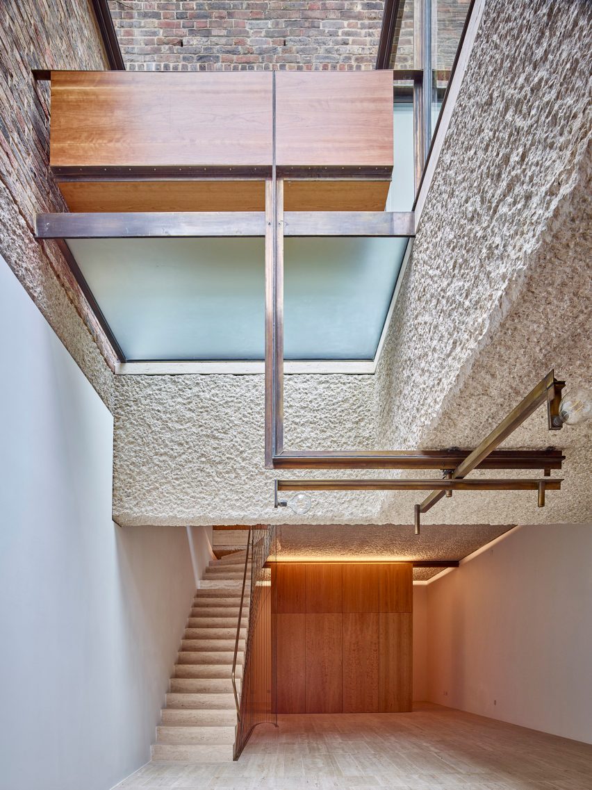 Caroline Place terrace, Kensington, London, by Amin Taha Architects + Group Work