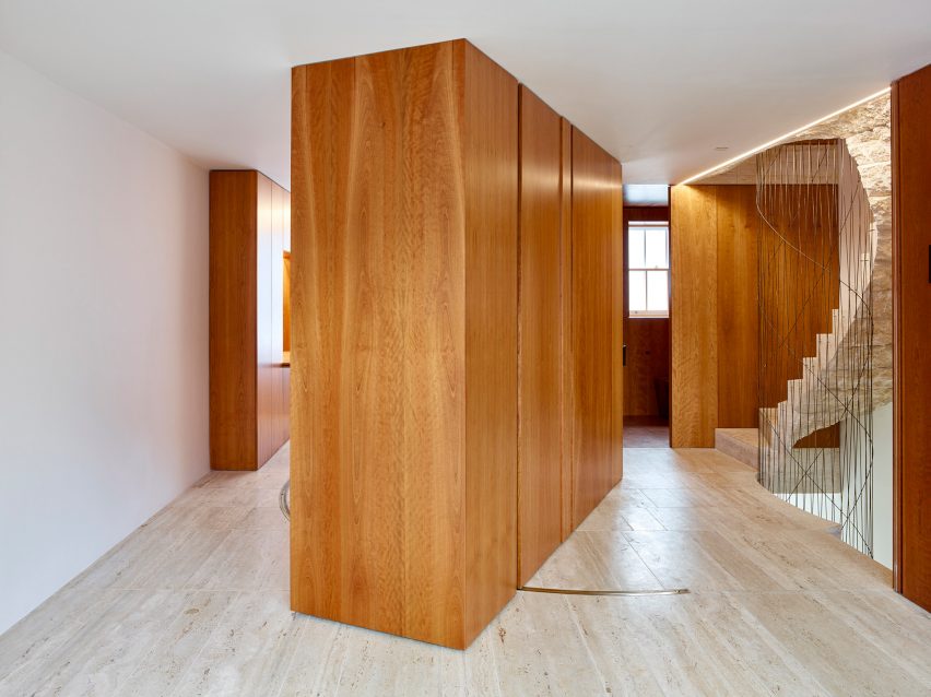 Caroline Place terrace, Kensington, London, by Amin Taha Architects + Group Work