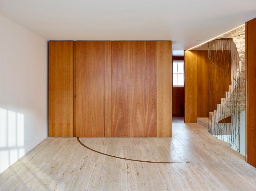 Caroline Place terrace, Kensington, London, by Amin Taha Architects + Group Work