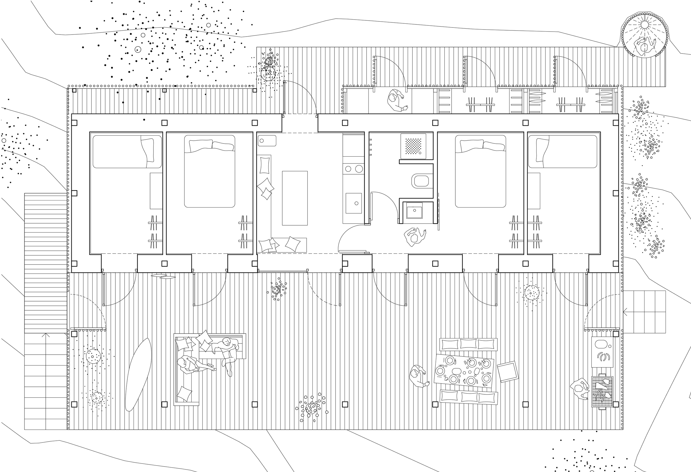 Casa Tumán, Chile, by Studio Selva
