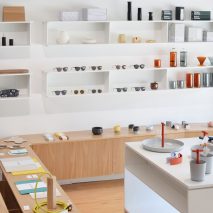 Tretow designs snaking interior for Commonplace design store in Milwaukee