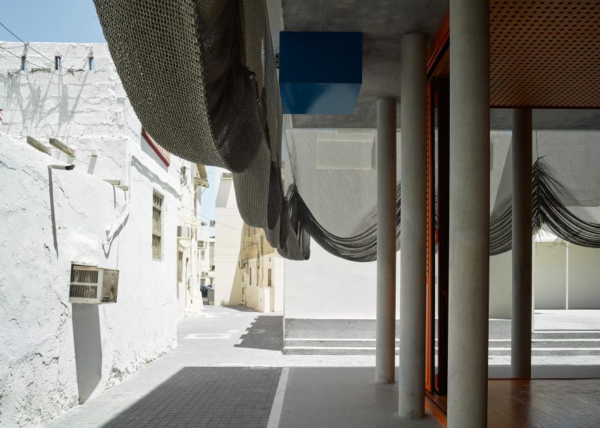 Office Kersten Geers David Van Severen design Dar Al Muharraq cultural center