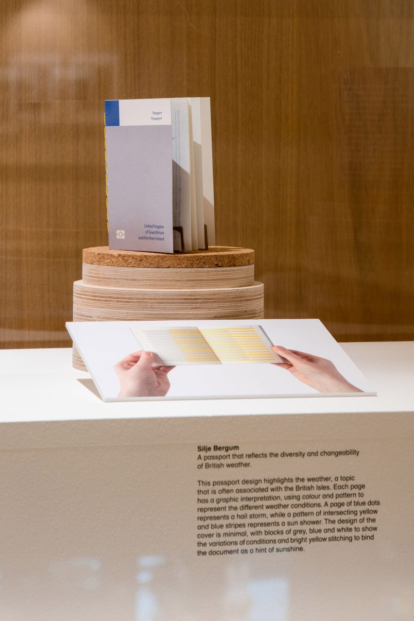 Design Museum exhibits Dezeen's Brexit passport competition winners