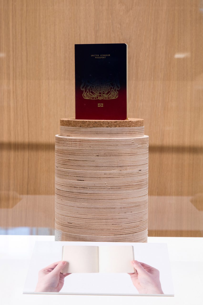 Design Museum exhibits Dezeen's Brexit passport competition winners