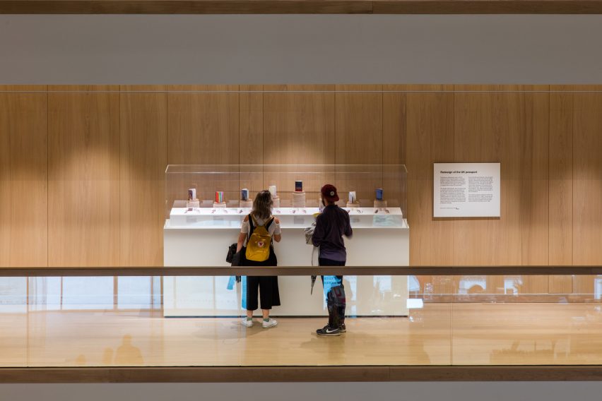 Design Museum exhibits Dezeen's Brexit passport competition winners
