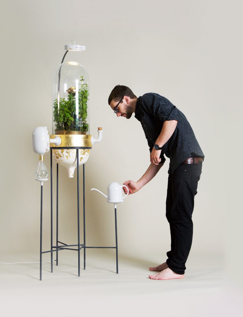 Royal College of Art graduate Pratik Ghosh creates Drop by drop project