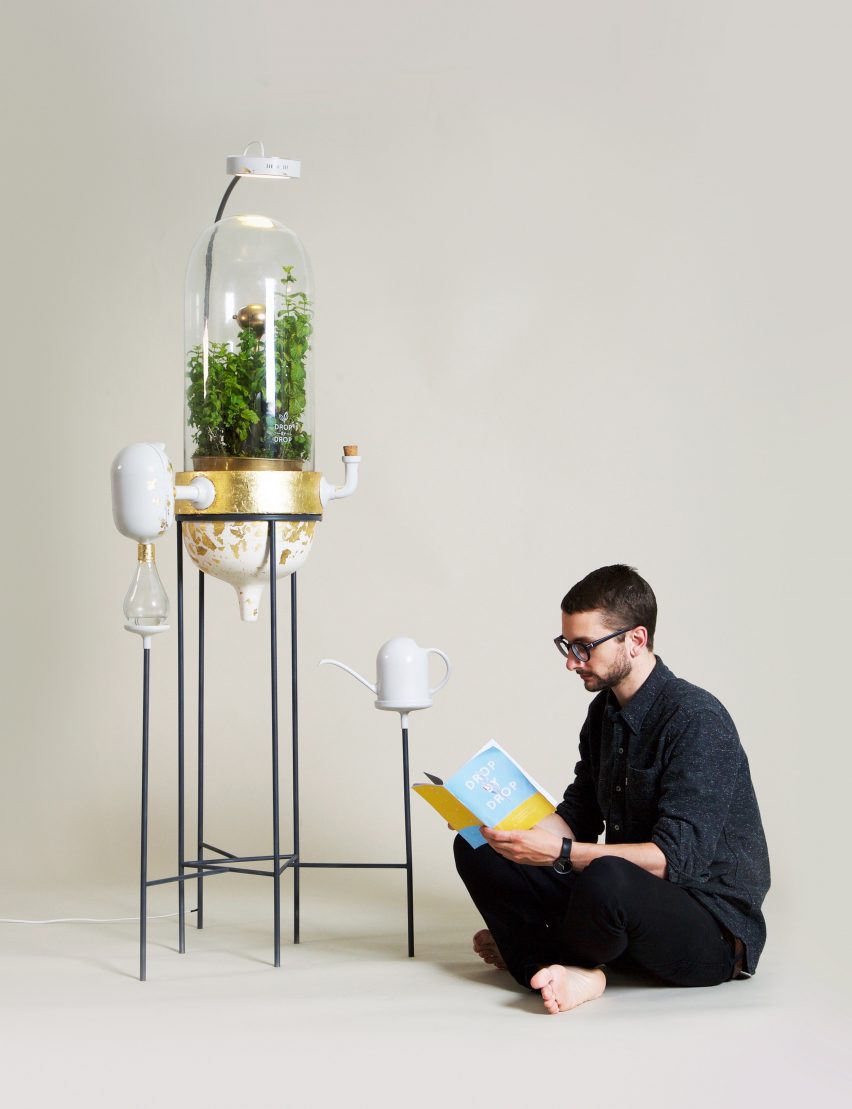 Royal College of Art graduate Pratik Ghosh creates Drop by drop project