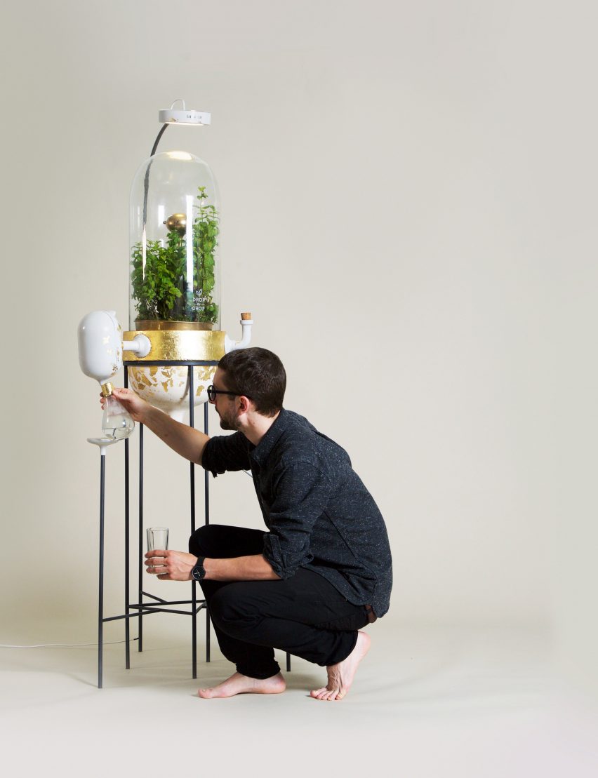 Royal College of Art graduate Pratik Ghosh creates Drop by drop project