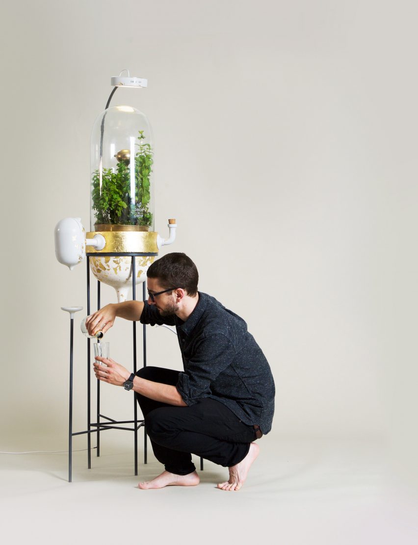 Royal College of Art graduate Pratik Ghosh creates Drop by drop project