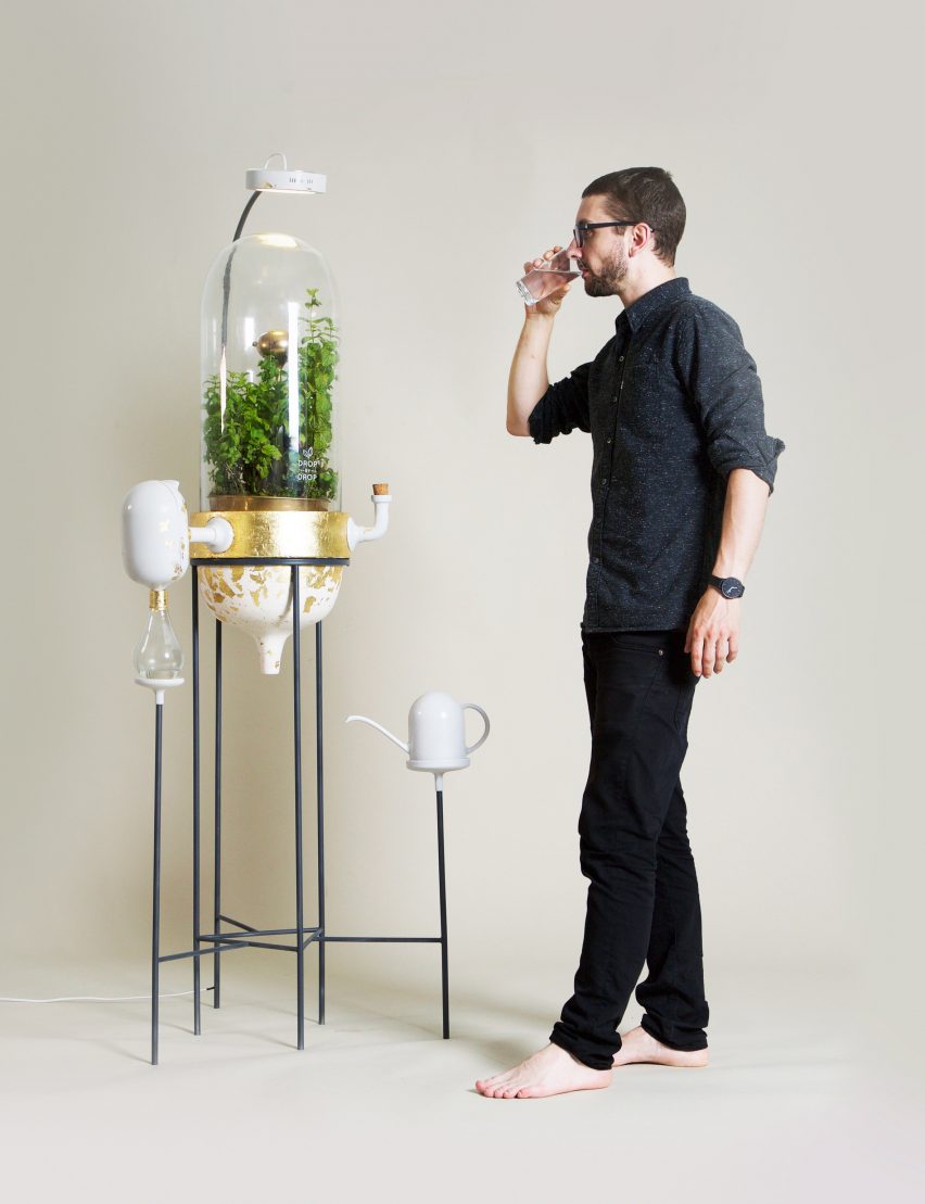 Royal College of Art graduate Pratik Ghosh creates Drop by drop project