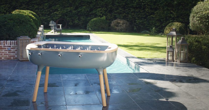 Foosball table by Alain Gilles