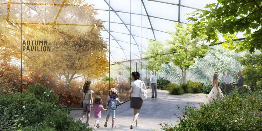 Garden with Four Seasons, Milan, Italy, by Carlo Ratti Associati