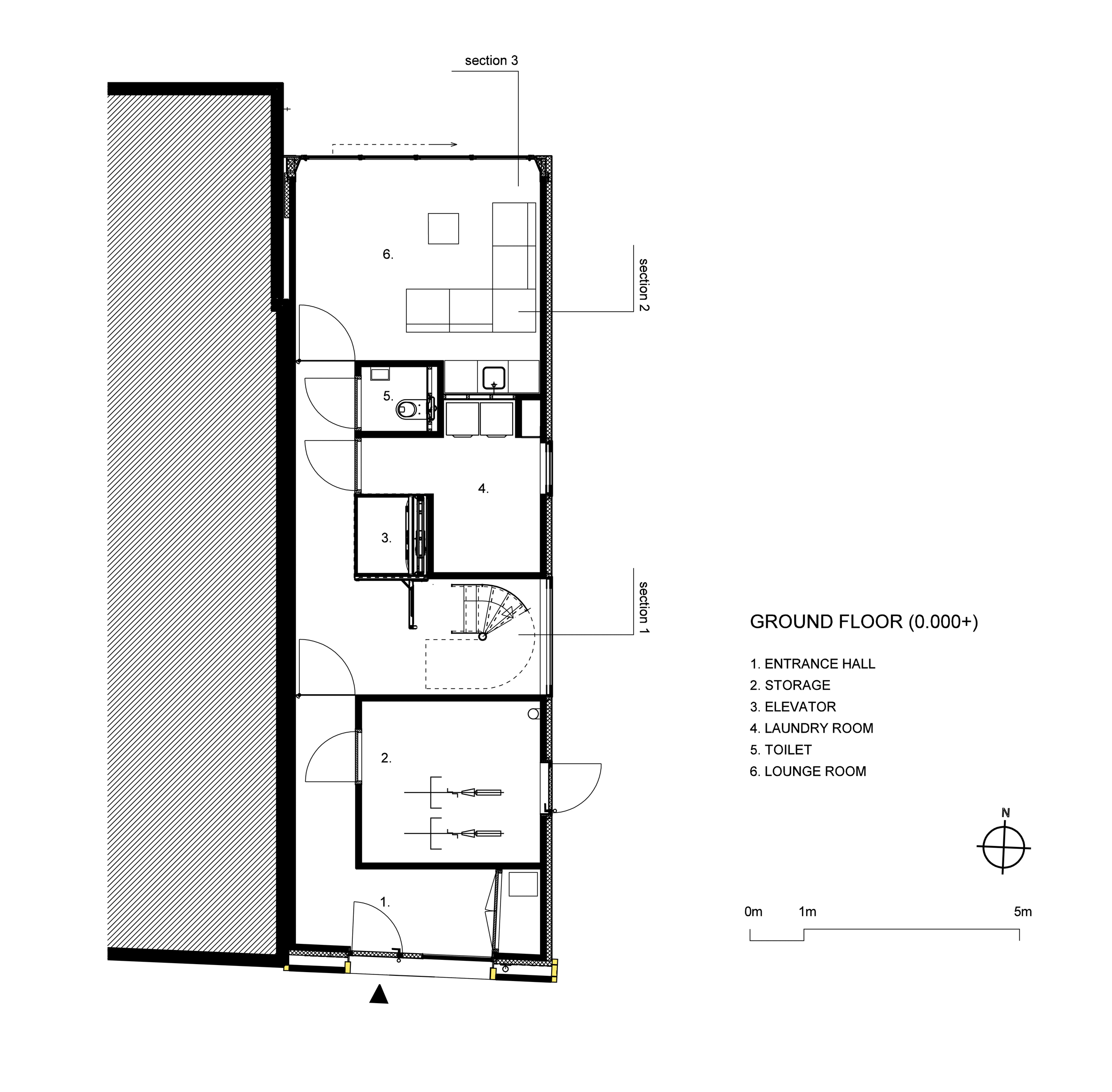 Ruud Visser Architects designs House Meerkerk on traditional Dutch street