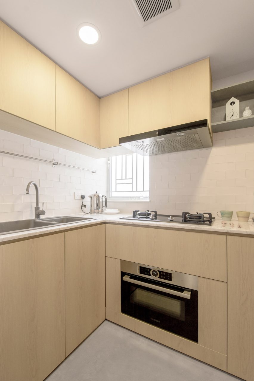 Mnb Design Studio refurbishes compact apartment in Hong Kong