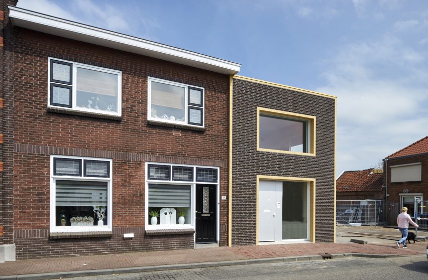 Ruud Visser Architects designs House Meerkerk on traditional Dutch street