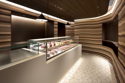 à tes souhaits ice cream and chocolate shop, Tokyo, Japan, by Nendo