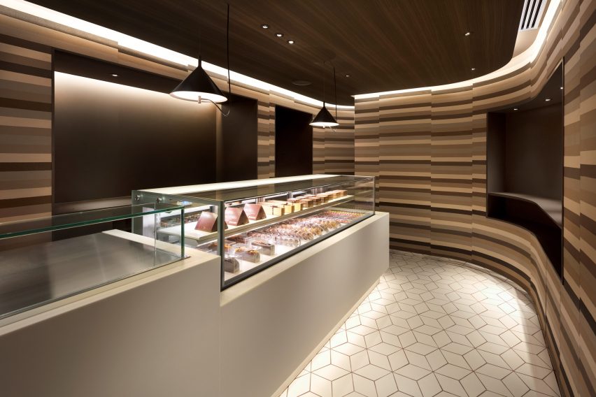 à tes souhaits ice cream and chocolate shop, Tokyo, Japan, by Nendo