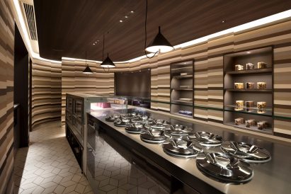 à tes souhaits ice cream and chocolate shop, Tokyo, Japan, by Nendo