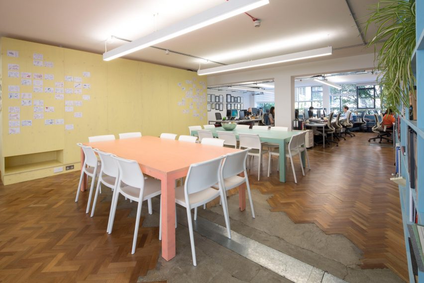 Studio Interrobang refurbishes Shoreditch office
