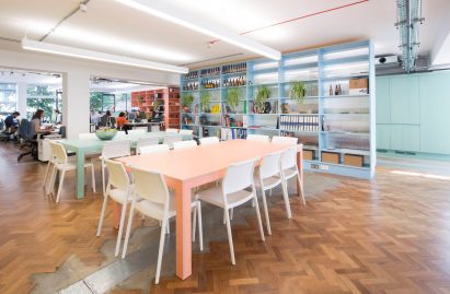 Studio Interrobang refurbishes Shoreditch office
