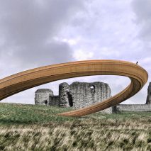 Iron Ring installation by George King Architects