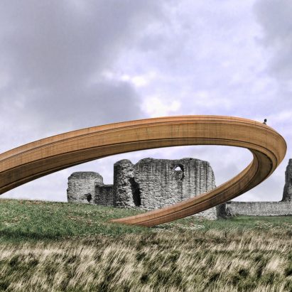 Iron Ring installation by George King Architects
