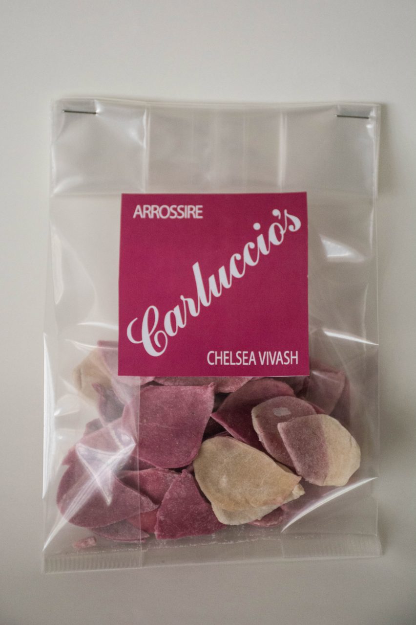 The Cass students design pasta for Carluccio's