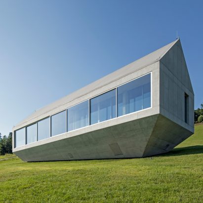 Robert Konieczny's Ark House features a drawbridge