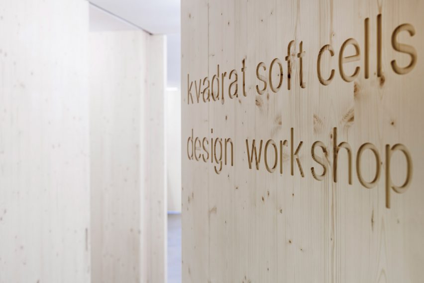Kvadrat Soft Cell studio by Caruso St John