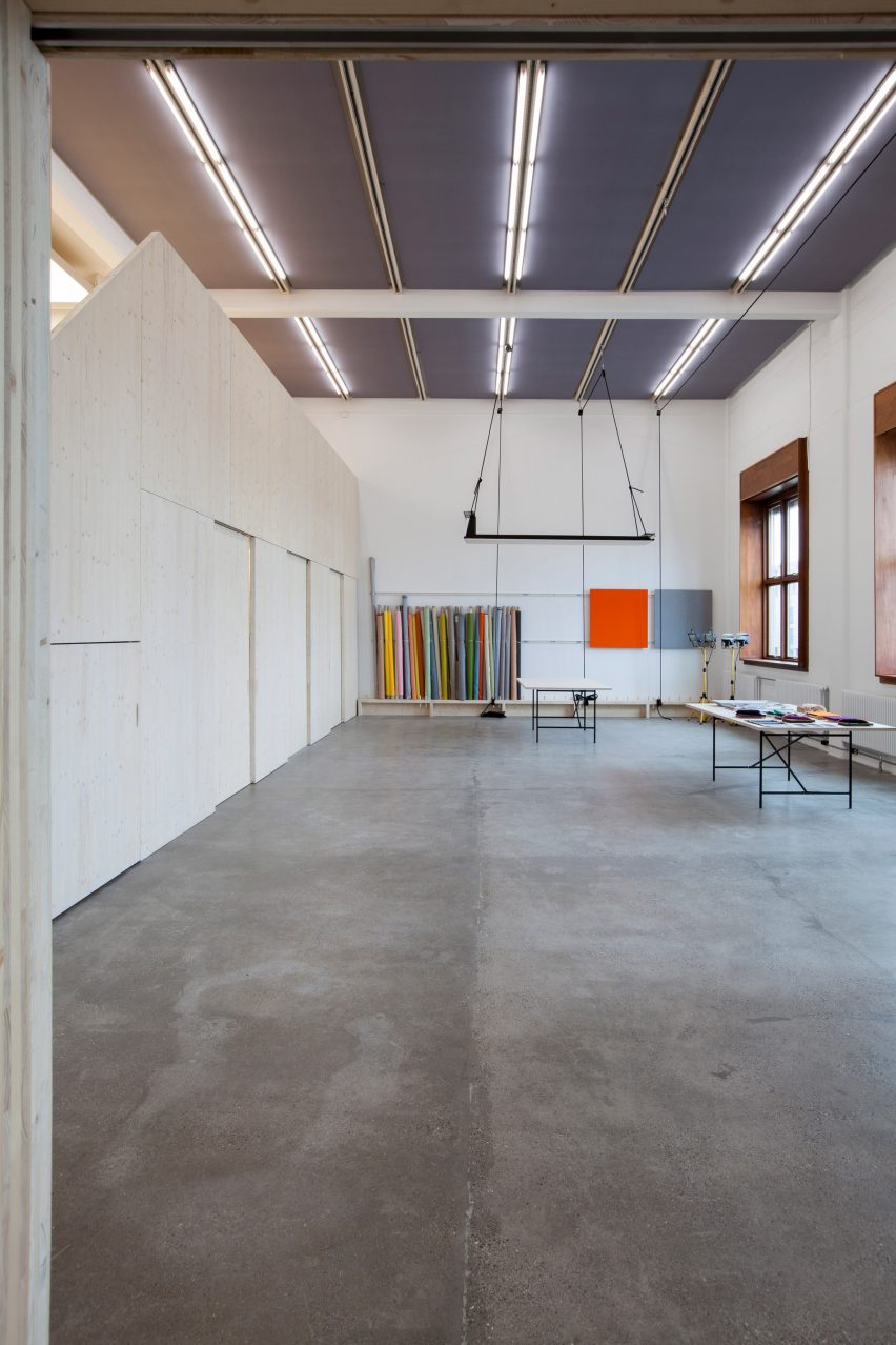 Kvadrat Soft Cell studio by Caruso St John