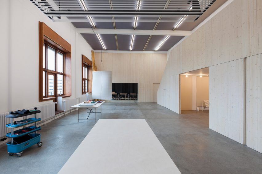 Kvadrat Soft Cell studio by Caruso St John