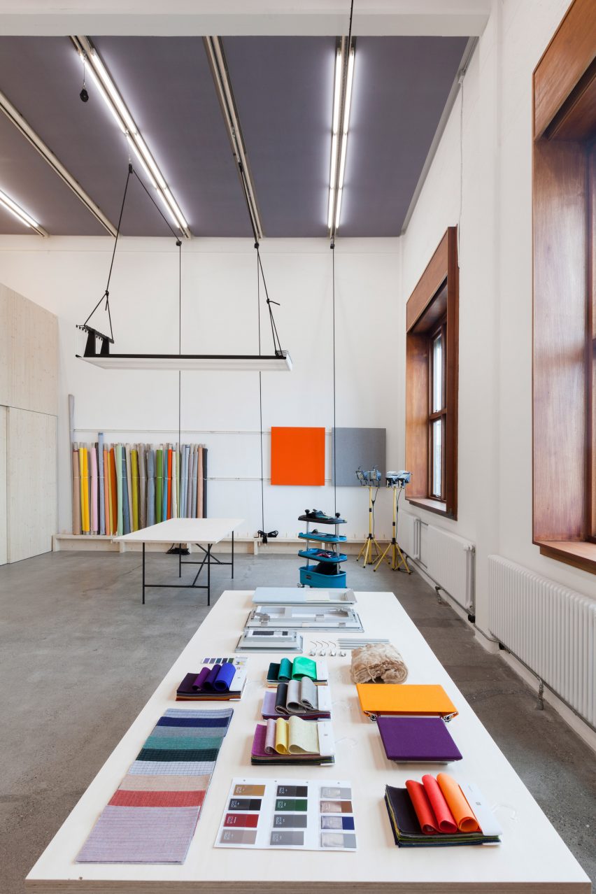 Kvadrat Soft Cell studio by Caruso St John