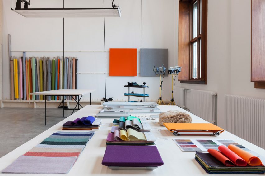Kvadrat Soft Cell studio by Caruso St John