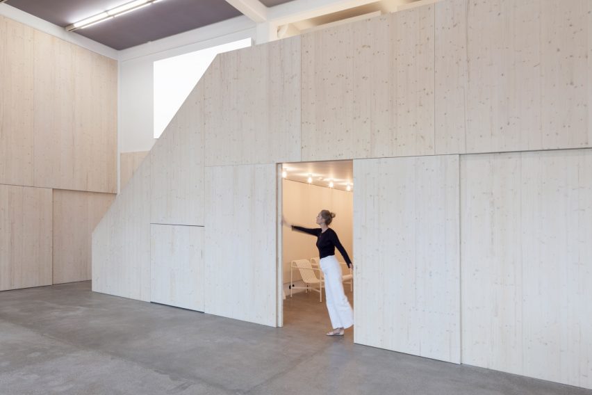 Kvadrat Soft Cell studio by Caruso St John