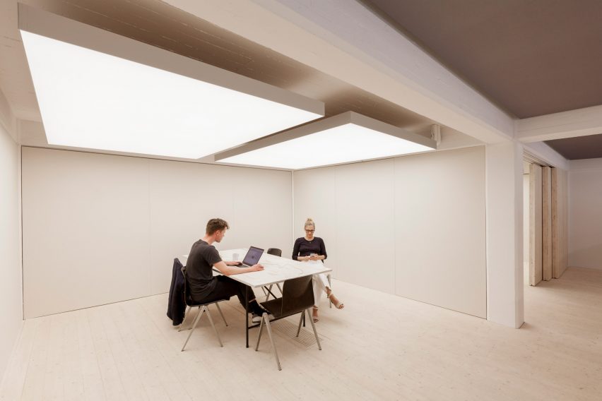 Kvadrat Soft Cell studio by Caruso St John