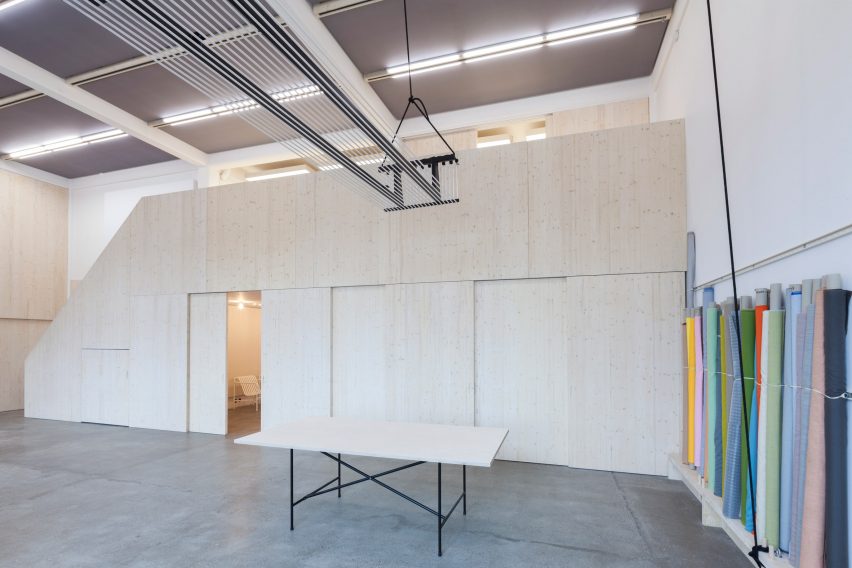 Kvadrat Soft Cell studio by Caruso St John