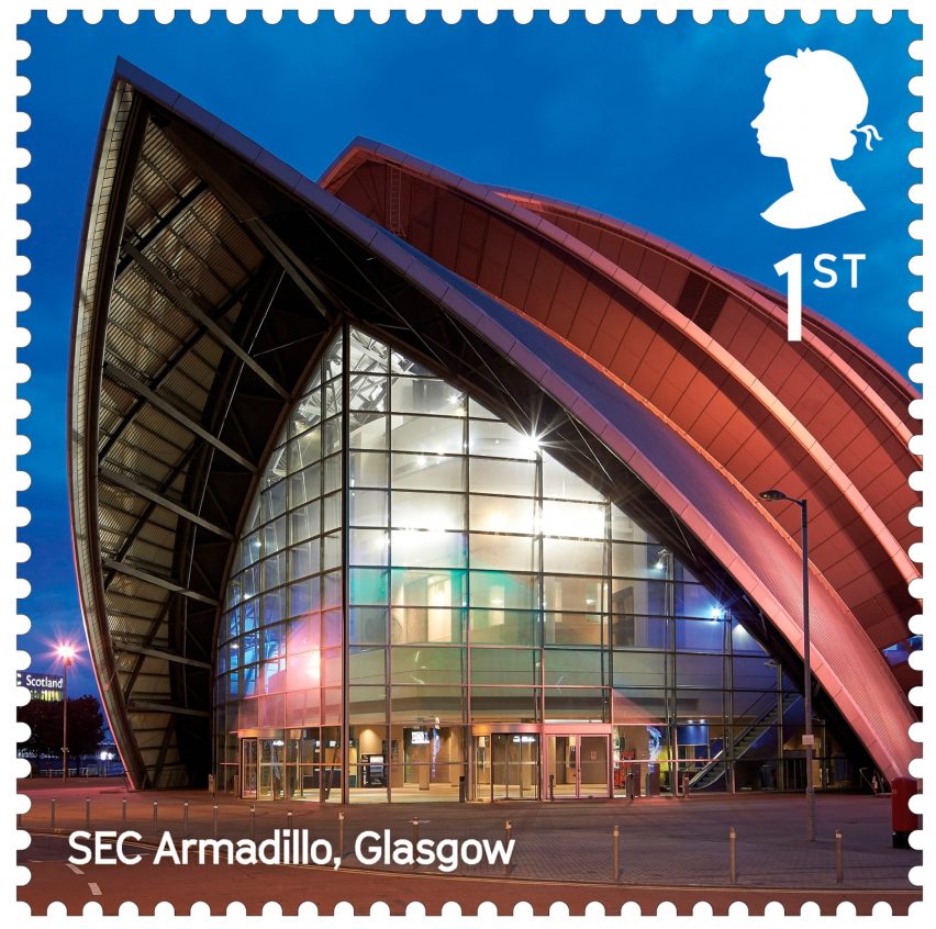 Landmark building stamps