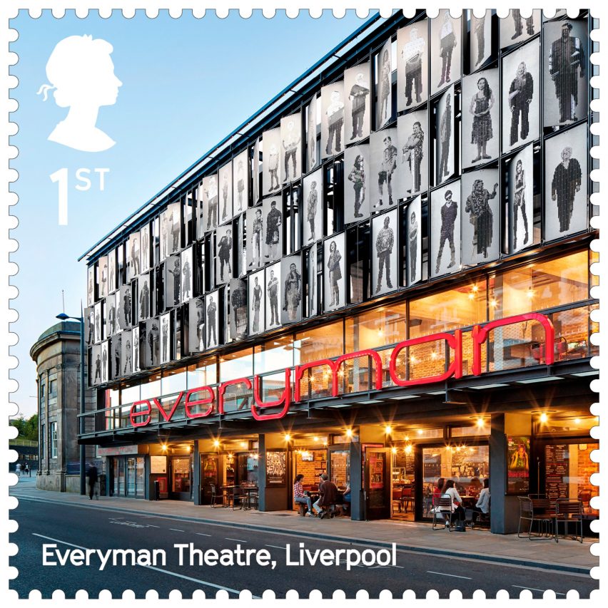 Landmark building stamps