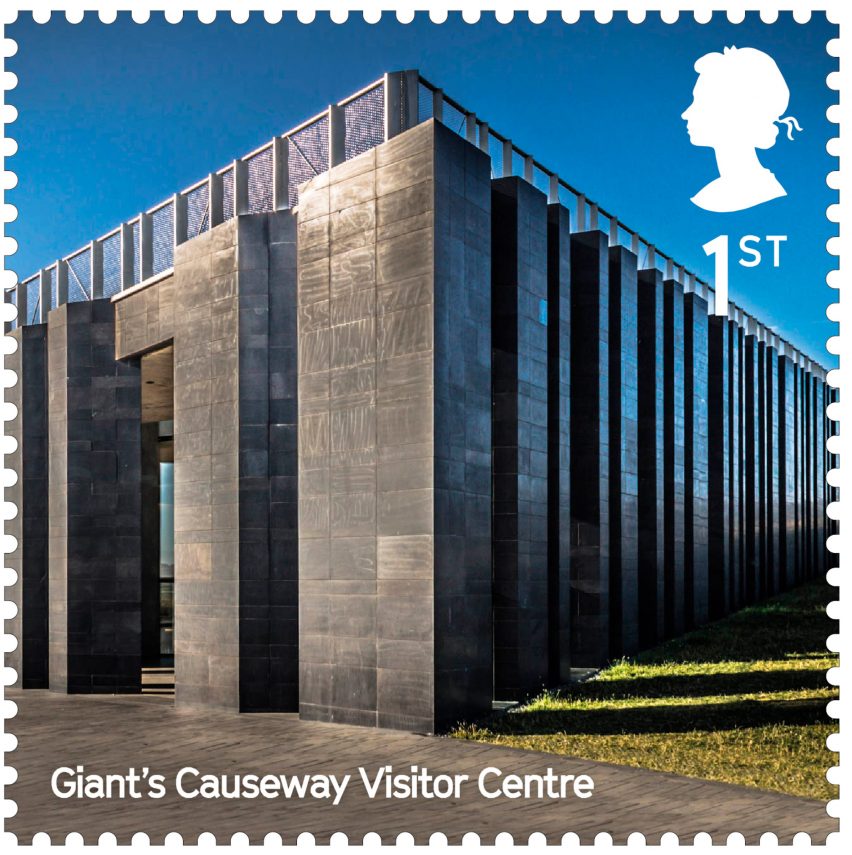 Landmark building stamps