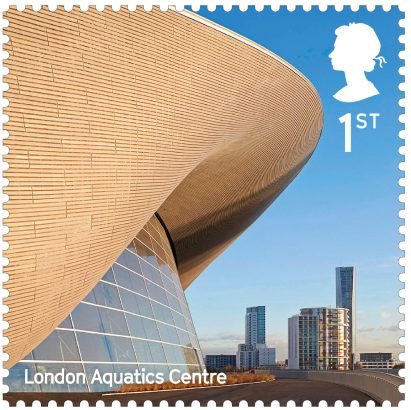 Landmark building stamps