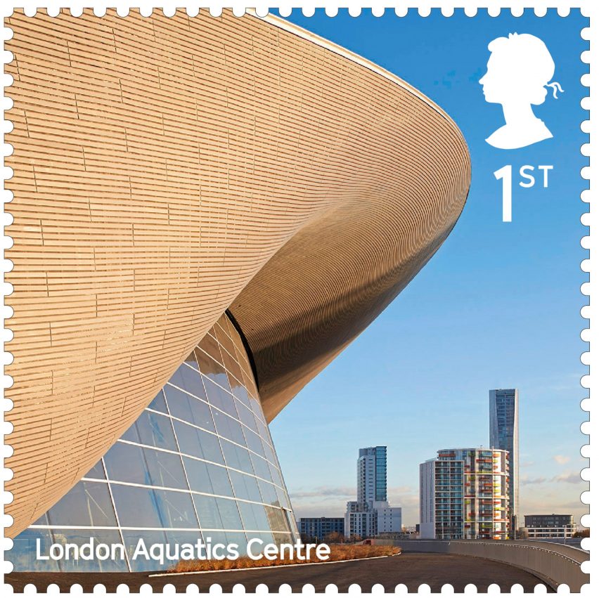 Landmark building stamps